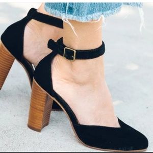 Soludos Collette heel size 9.5 BLACK